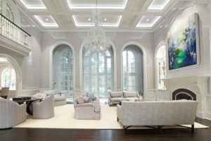 Custom architectural millwork for restaurant