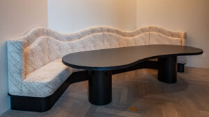 custom commercial banquette