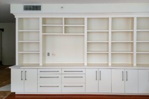 Custom millwork for office