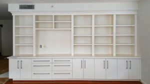 Custom Cabinet white modern