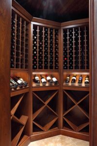 Wine custom cabinets