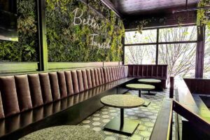 restaurant bench banquette