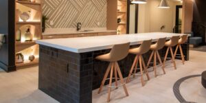 custom commercial millwork barstool