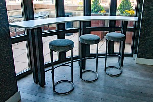 custom millwork barstools commercial
