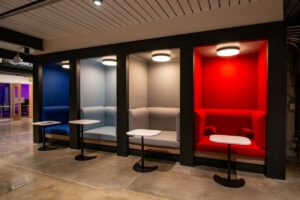 hotel custom millwork pods